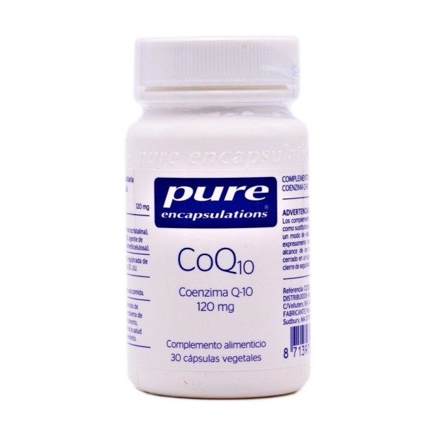 Pure Encapsulations CoQ10 30 Cápsulas (Coenzima Q10)