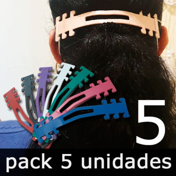 Salvaorejas para Mascarillas - Pack 5 unidades